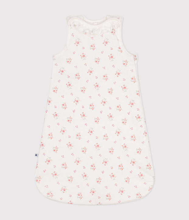 Gigoteuse en coton b&eacute;b&eacute; TOG 1,5 blanc/multicouleur