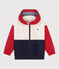 Coupe-vent enfant avec capuche rétractable blanc AVALANCHE/ MULTICO