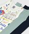 Setje met 2 katoenen kinderhemdjes met Op&eacute;ra-print multicouleur