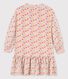 Robe manches longues en coton & laine enfant fille