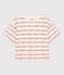T-shirt LE BOXY en coton Femme blanc AVALANCHE+STOP/ MULTICO