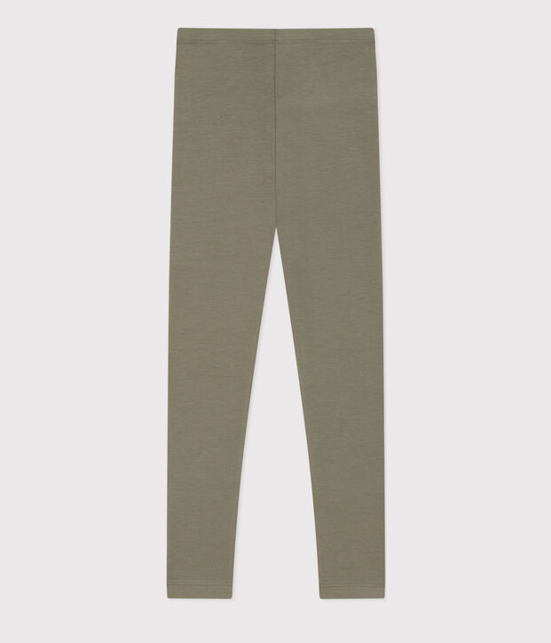 Meisjeslegging in jersey/elasthan groen