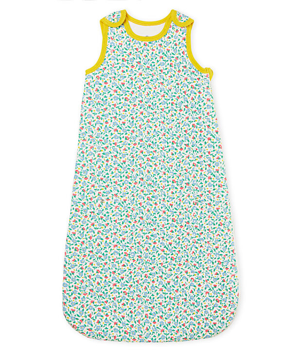 Gigoteuse compacte b&eacute;b&eacute; fille en tubique blanc/multicouleur