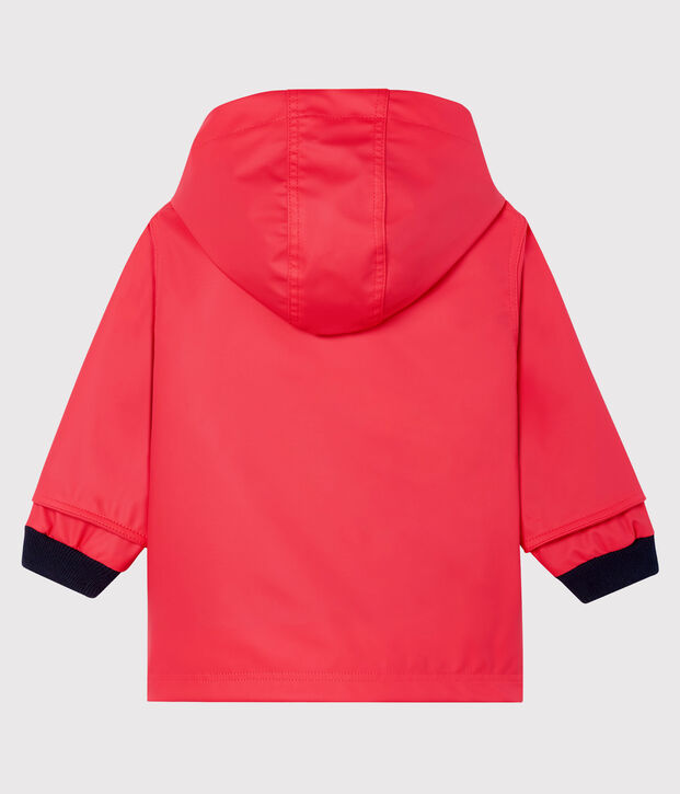 Iconische oliejas babymeisje rood