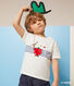 Tee-shirt Monsieur Madame en coton enfant