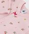 Pyjama bébé en coton sans pieds imprimé fleuri rose JOLI/blanc MULTICO