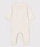Lang effen babypakje in biologisch tubic voor baby's beige MONTELIMAR CHINE