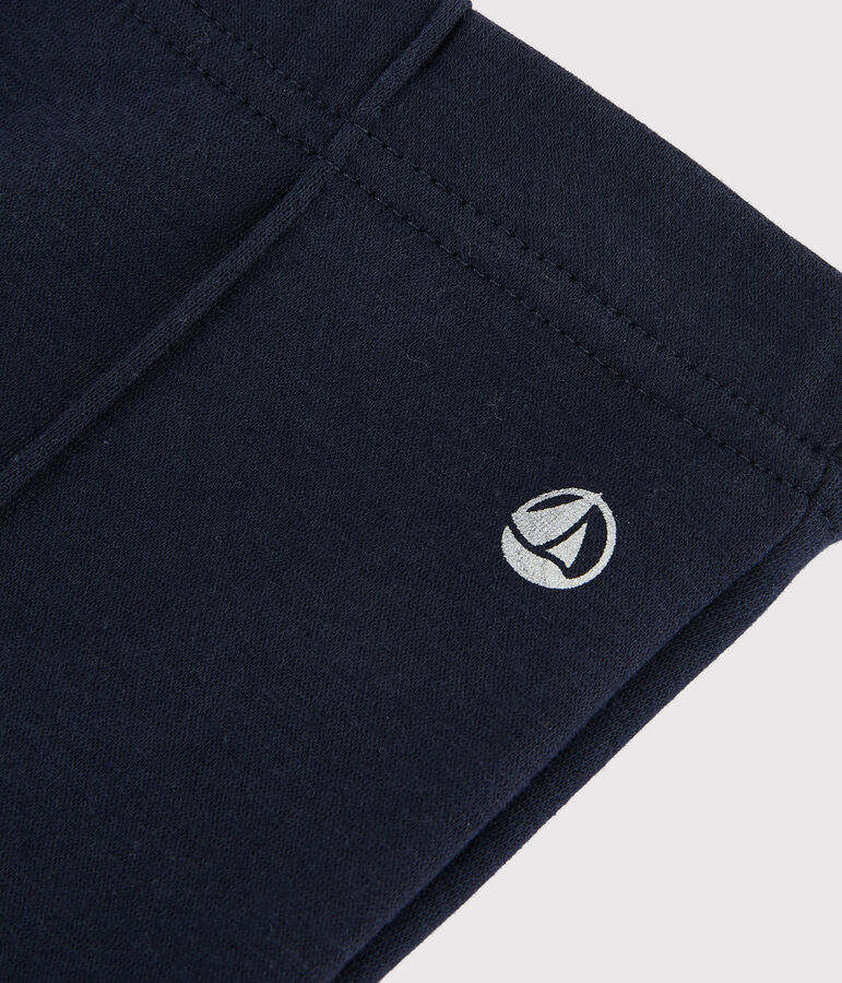 Meisjesjegging in fleece kinderen meisje blauw SMOKING