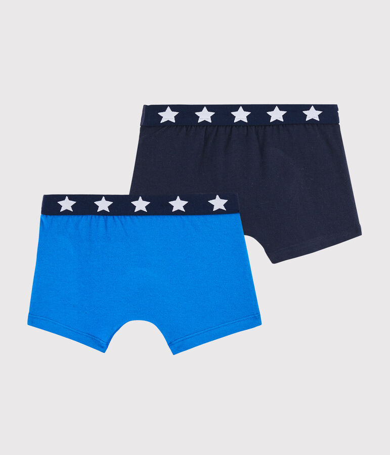 Set van 2 boxershorts voor jongens multicouleur