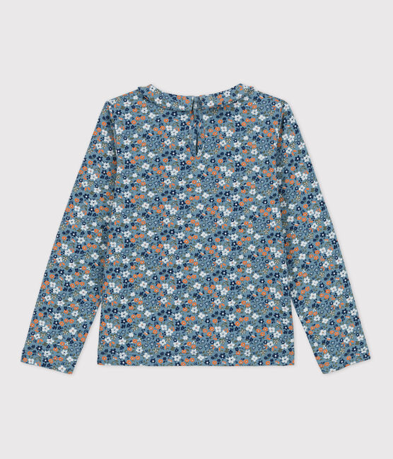 Fleurig T-shirt met lange mouwen uit katoen voor meisjes ROVER/ MULTICO