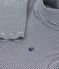 Gestreepte coltrui voor jongens/meisjes in katoen blauw/wit