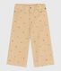 Pantalon enfant en velours à motifs