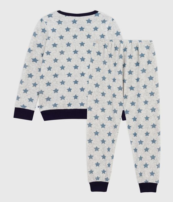 Pyjama enfant en velours imprimé etoiles BELUGA/ ADRIATIC