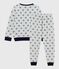 Pyjama enfant en velours imprimé etoiles BELUGA/ ADRIATIC