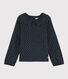 Tee-shirt à col enfant fille