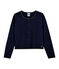 Tricot cardigan meisjes blauw SMOKING