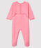 Dors-bien rose bébé fille en velours rose GRETEL