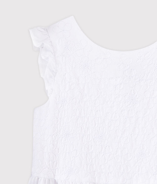 Robe de c&eacute;r&eacute;monie fille blanc