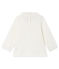 Blouse manches longues bébé fille unie blanc MARSHMALLOW CN