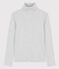 Sous-pull iconique cocotte en coton Femme gris BELUGA CHINE