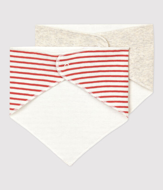Set van 2 bandana-slabbetjes voor baby's variante 2