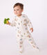 Babypyjama in tubic met print