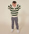 Pull col camionneur en coton enfant garçon vert PALMERAIE/ AVALANCHE