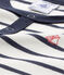 Pyjacourt garçon rayé beige COQUILLE/blauw SMOKING