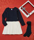 Coffret cadeau robe et collants enfant fille