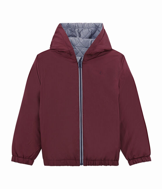 Coupe-vent chaud reversible enfant violet OGRE