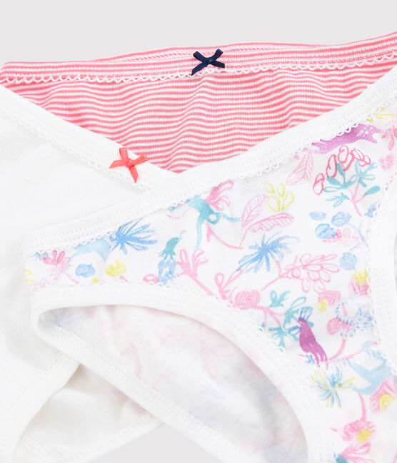 Set van 3 jungle slipjes voor meisjes variante 1