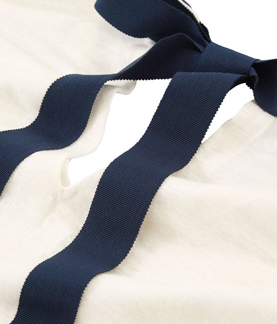 Linnen damesshirt wit MARSHMALLOW
