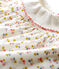 Robe body imprimée bébé fille blanc MARSHMALLOW/blanc MULTICO