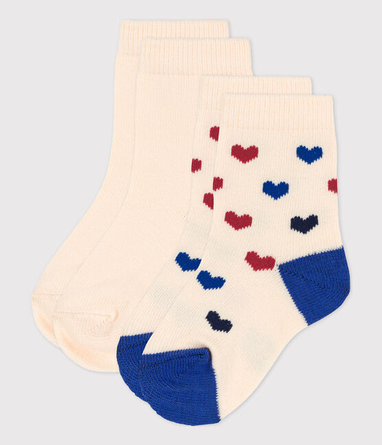Set van 2 paar babysokken variante 1