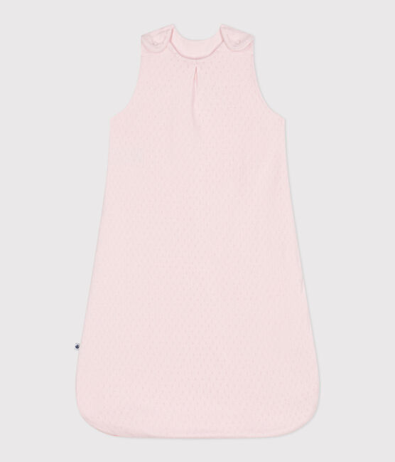 Effen katoenen trappelzakje voor baby's TOG 1 roze FLEUR