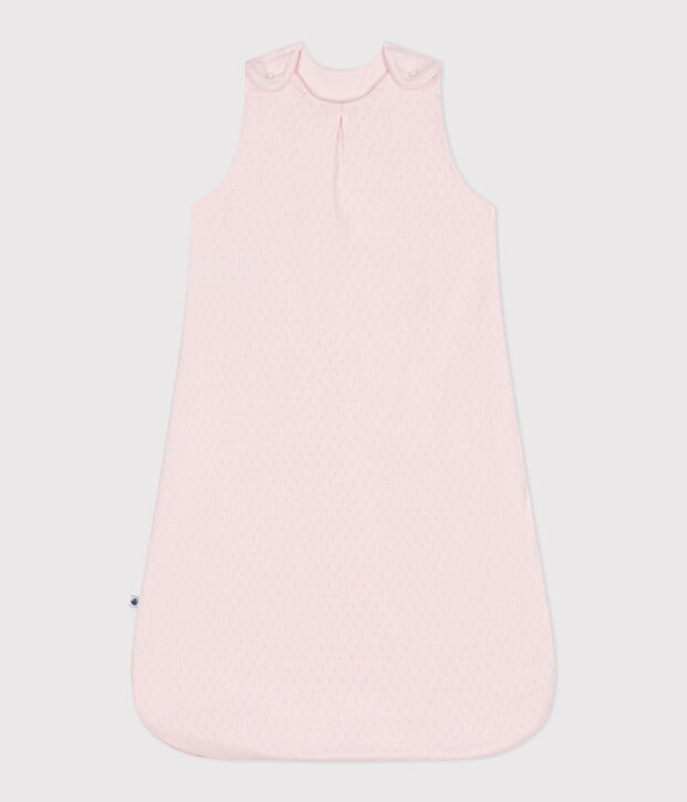 Gigoteuse b&eacute;b&eacute; en coton unis TOG 0.5 rose clair