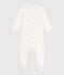 Bodyjama nuages en tubique blanc MARSHMALLOW/blanc MULTICO