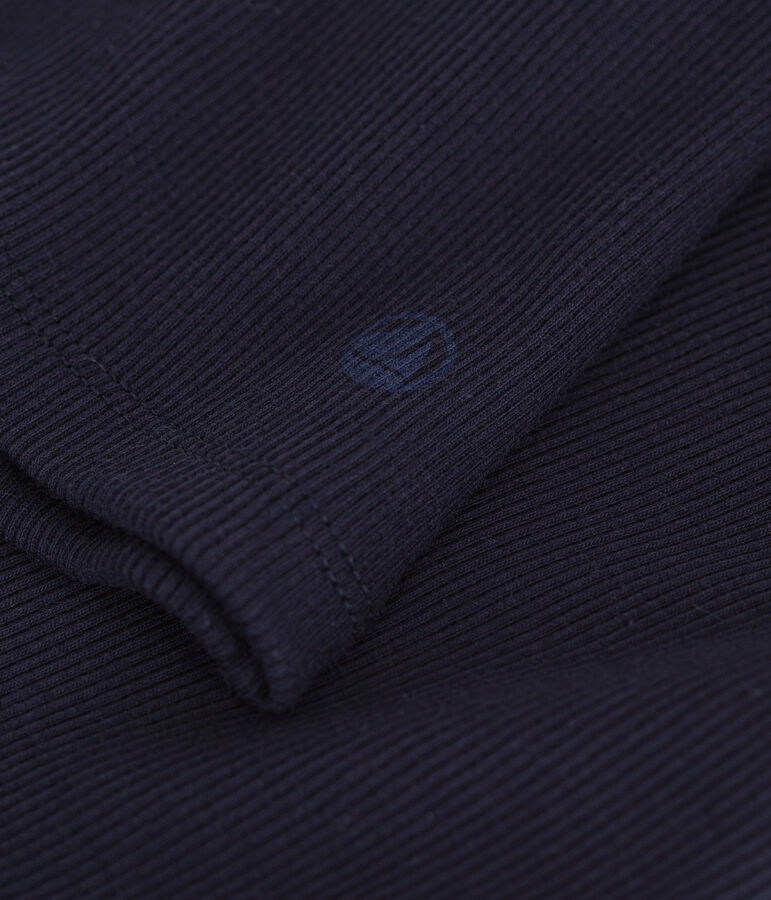 L'ICONIQUE, coltrui voor dames in 2x2-ribstof blauw