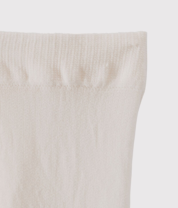 Collant enfant fille blanc