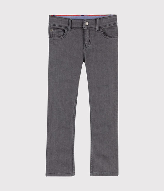 Denim jongens kinderen grijs GRIS MOYEN