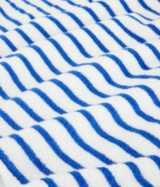 Wallpaper Badstof Handdoek Met Marinestrepen Kind Volwassenen Petit Bateau For iPhone