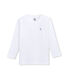 Jongens-T-shirt met lange mouwen in katoenflanel