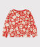 Meisjessweatshirt met print in doorgestikte tubic CASIMIR/ AVALANCHE