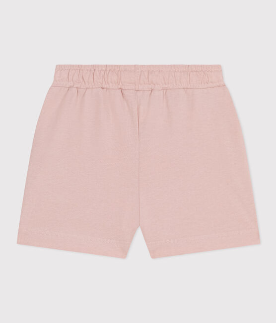 Short en coton enfant fille rose SALINE
