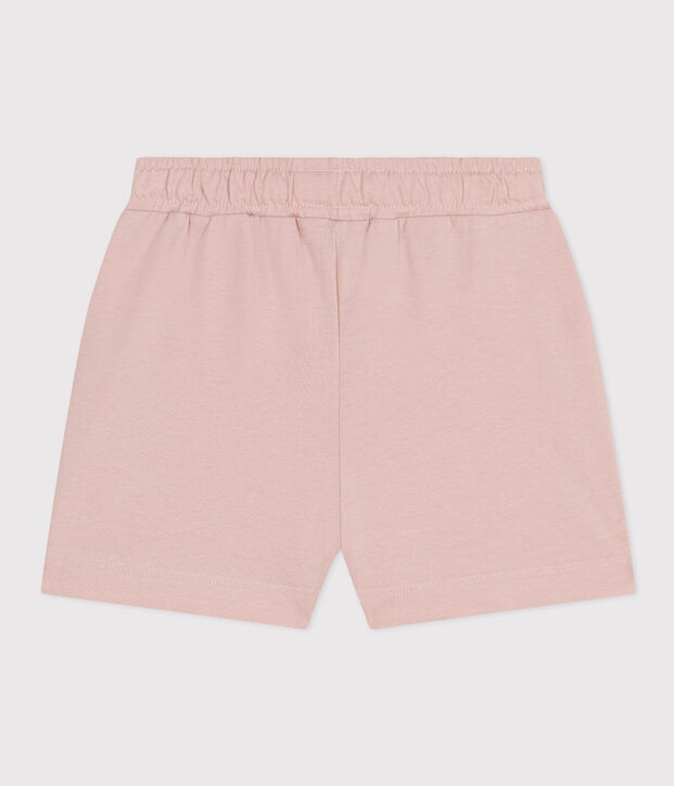 Katoenen short voor meisjes roze