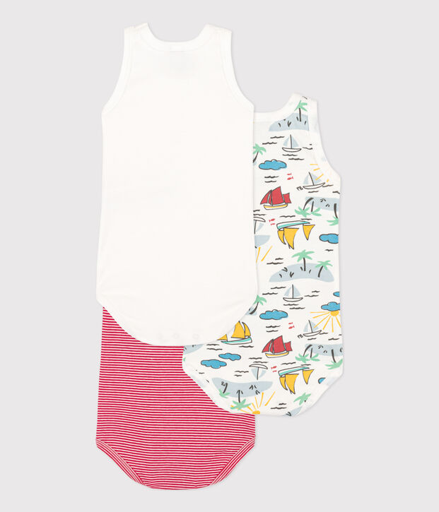 Set van 3 body's van katoen multicouleur