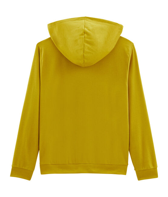 Dames sweater met capuchon groen BAMBOO