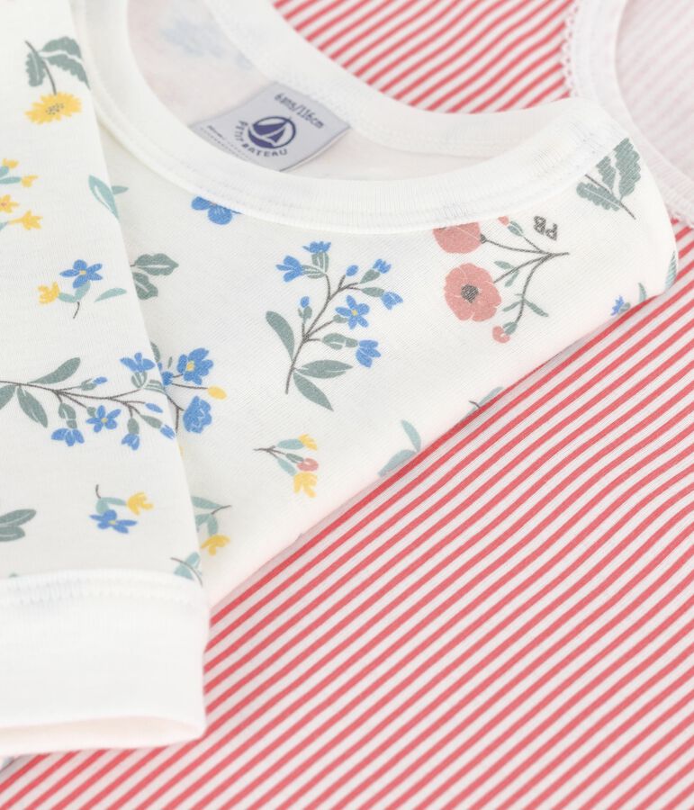 Lot de pyjamas enfant en coton imprim&eacute; multicouleur