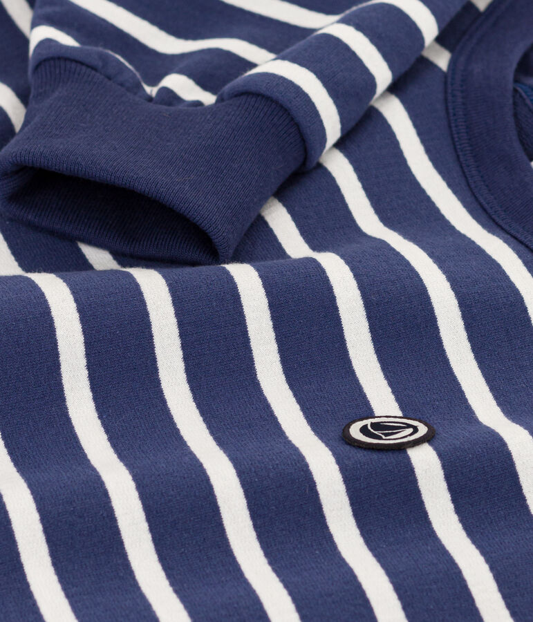 Sweater in molton voor meisjes/jongens CHALOUPE/ MARSHMALLOW