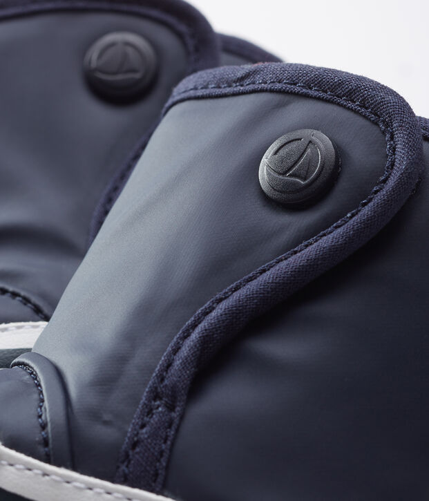 Chaussons bottes de pluie b&eacute;b&eacute; bleu